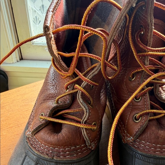 Vintage L.L. Bean “Bean Boots” Men\'s Brown and Black Duck Boots main image 7